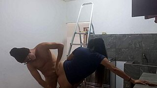 Hey builder, notice your muscles? Suck your cock then bend me over for doggystyle pounding?