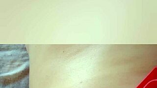 Gretala pinches her natural tit nipple teasingly