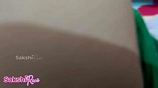 desi sakshi's hidden village ass jiggle secrets