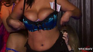 Whornyfilms Brunette Blonde Orgy Striptease Riding Blowjob Big Natural Tits Nightclub
