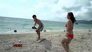 Japanese Beauty's Hidden Passion Ignites Steamy Threesome Encounter