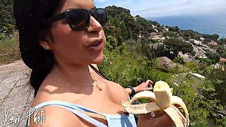 guy pounds pornstar sheila ortega in abandoned forest house