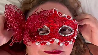 Tall ebony goddess dominates beach slaves in latex boots