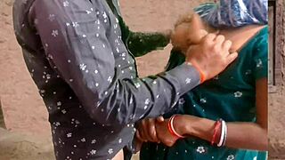 Pounding muscular wife's gaping village asshole