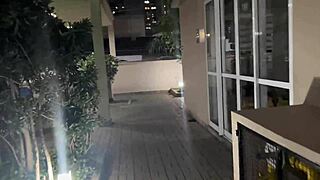 jealous girlfriend amberzinha rides interracial rough before pizza with big ass