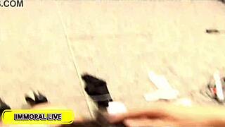 Teasing Gaping Party Girls' Uncensored Anal Threesome