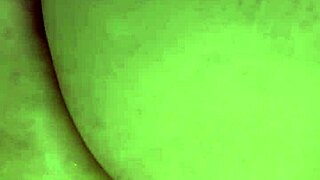 Cum Gushing from Pussy During Her Strap-On Chastity Blowjob!