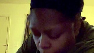 bbw sips on huge bbc in homemade bedroom submission