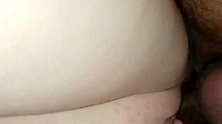 Juicy Brazilian princess moans tight pussy stretched black cock