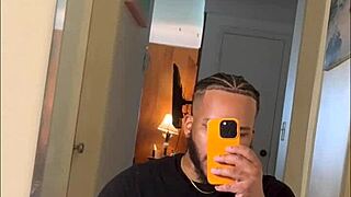 Hey, watch this handsome stud stroke thick cock on FaceTime for you!