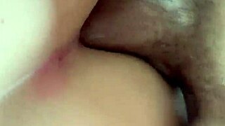 Shaved milf unleashes her tight ass for first hardcore pounding