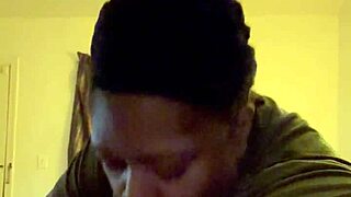 bbw sips on huge bbc in homemade bedroom submission