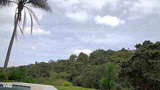 wanna see this ebony babe's hot solo cock tease?