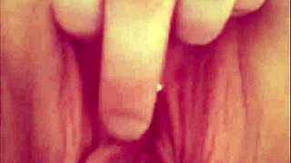 Intimate Close-Up of Pierced Shaved Pussy Peeing Fetish