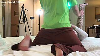 Shaggy Ravages TS College Student's Holes