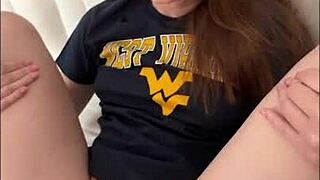 college girl ava marina fucked hard after football game pov doggystyle