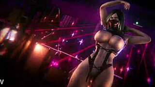 Provocative Dancing Tease Awaits Your Gaze