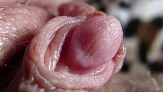 Huge Clitoris Pulses in Explosive Closeup Orgasm!