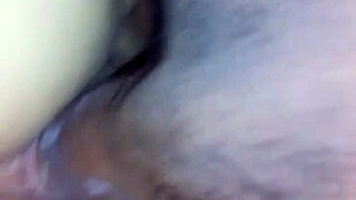 hot blonde anal creampie with boyfriend