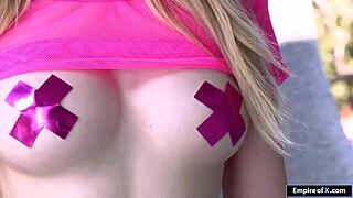 Lesbian Babe Strap-On Anals Friend Deep