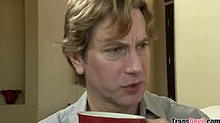 shemale alexa scout's tight ass milks monster cock surprise