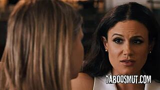 Kinky Couple Lures Busty Babysitter into Hot Threesome Ride!