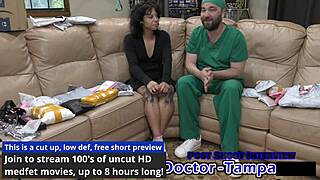 Nicole Luvas Spreads Wide for Dr Tampa's First Gyno Exam