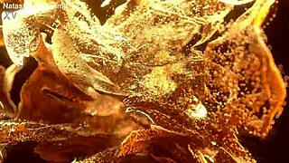 Flexy teen takes bbc anal fisting 3-on-1?