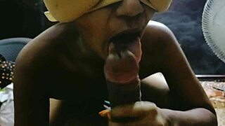fucking boyfriend's monster cock with big tits bouncing wildly