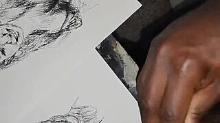 TITS DRIPPING CUM AFTER INTENSE SOLO MASSAGE GROPE FINISH!