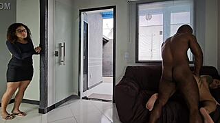 i got shocked watching my buddy destroy that juicy big ass leaving her legs shaking from hardcore anal 😱🍑💦