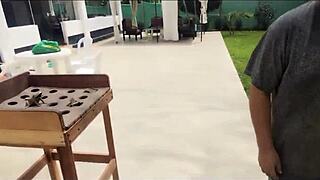 peruvian teen's wet pussy begs for cock sucking and creampie