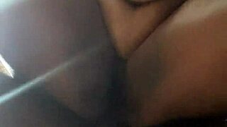 big ebony ass bounces hard on monster black cock