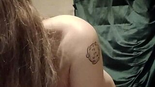 I'm your bound french milf slave in auto-bdsm session with belt nipple clamps handcuffs