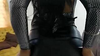 sexy colombian big ass bride in super outfit begs me to explode her deeply