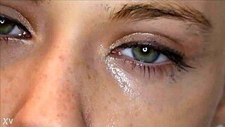 Eighteen year old blonde student Hannah Hays models uniform POV