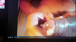 giant shemale cock throbs ready for action