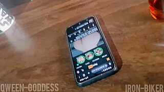 my neighbor bangs my door about my loud videos... ends up bent over taking every inch