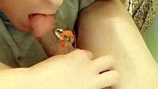 julia autofellatio self sucks cums in own mouth hot