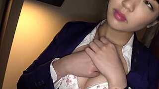 AMATEUR JAPANESE SUIT BLACK STOCKINGS OL FUCKED RAW