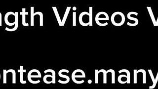 Hairy Pussy BBW Shakes Plump Ass in PVC Panties