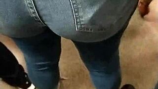 Curvy Ass Metro Spy Cam