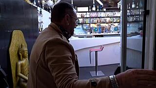 i fuck french pornstar luna rival's hairy pussy in night club backstage