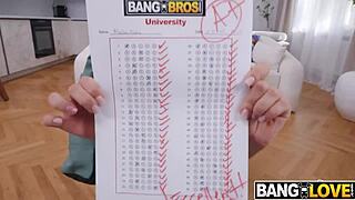 cute petite interracial anal pov with bbc cumshot 😈