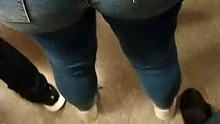 Curvy Ass Metro Spy Cam