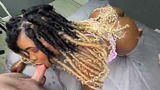 Damn, sexy ebony slut CRAVES that hot CREAMPIE!