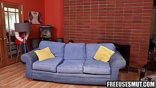 boyfriend wrecks girlfriend sloppy deepthroat on birthday friends watch 😜🎉