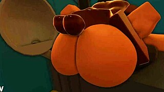 Milf flaunts big tits and ass on nudist beach