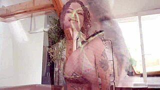 bbc stretches tight asshole dry before massive cum covered interracial assfucking quickie