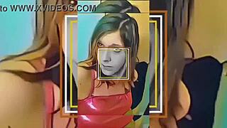 hot shemale strips underwear teasing nude in bathroom mirror